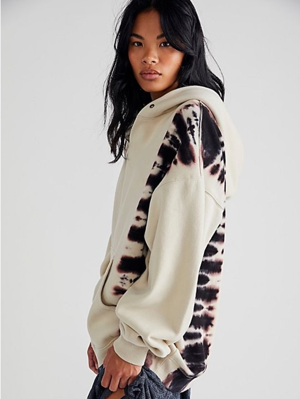 Free People Tie Dye Relaxed Hoodie